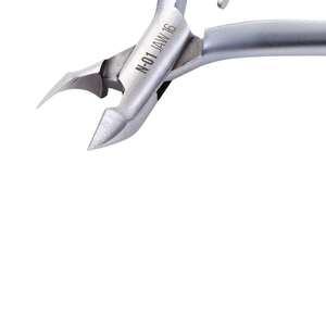 Pince à cuticules en acier 440c finition mate, coupe-ongles incarnés avec verrou de sécurité, instruments de beauté pour salon de manucure - Product Image 2