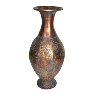Juego de Jarrones de Cerámica Plateada, Decoración Glamurosa para Mesa, 2 Piezas - Product Image 4