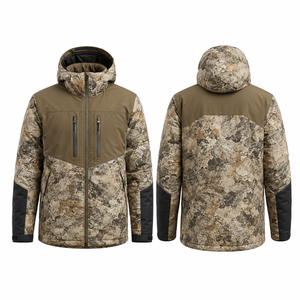Veste de chasse camouflage pour homme, manches longues, imperméable, softshell, vêtements d'hiver - Product Image 1