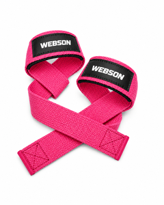 Correas de Levantamiento Webson Rosas de Algodón Ajustables con Hebilla Antideslizante, Equipo de Gimnasio para Levantamiento de Pesas, Unisex, Precio Económico, Venta al Por Mayor - Product Image 4