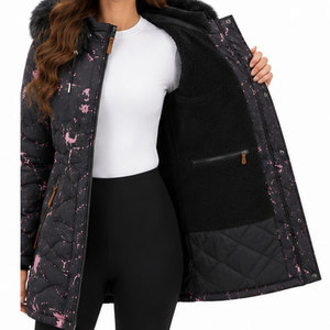 Chaqueta Impermeable para Mujer, con Cintura Ajustable, Aislamiento Reforzado y Construcción Resistente, Ideal para Senderismo - Product Image 6