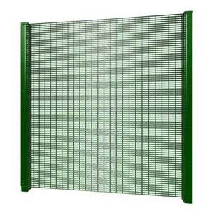 358 Anti Climb Security Fence PVC Coated Iron Panel <b>Grid</b> with Heat Treated Frame and 3D Modeling for Home Commercial Outdoor Use - Product Image 1