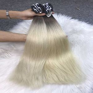 Cinta de lujo para el cabello 100% Extensiones de cabello humano crudo vietnamita Venta al por mayor Cinta de cabello crudo virgen alineada con cutícula recta natural - Product Image 3