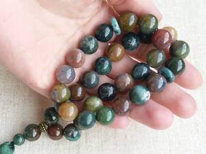 สร้อยข้อมือมุสลิม ลูกปัดเรซิ่นทรงกลม ลูกประคำอิสลามแบบอาหรับ คุณภาพดี สินค้ามาใหม่ แฟชั่นลูกประคำพร้อมราคาส่งออก - Product Image 4