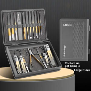 Top Selling <b>Manicure</b> Pedicure Set High Quality Custom Made Stainless Steel Lightweight <b>Manicure</b> <b>Kit</b> With Customized Packaging - Product Image 1