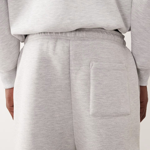 Custom Logo <b>Men's</b> <b>Wide</b> <b>Leg</b> Sweatpants Oversized Baggy Joggers Drawstring Elastic Waistband Blank Streetwear <b>Trousers</b> OEM - Product Image 3