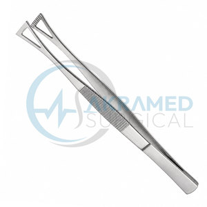 Juego de Pinzas para Tejidos Collin Duval de 15 cm, Acero Inoxidable, Cirugía General, Pinzas para Perforaciones Corporales, Instrumento Quirúrgico, Clase CE - Product Image 3