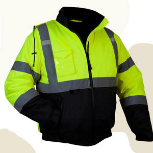Waterproof Breathable Acidproof Hi-Vis Safety <b>Jacket</b>-Windproof Reflective <b>Softshell</b> <b>Jacket</b> Yellow/Black S-XL - Product Image 3