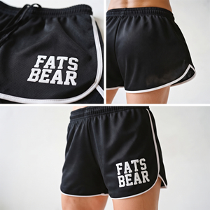 Custom Printed <b>Women</b> Athletic <b>Shorts</b> Quick Dry Ladies Sporty <b>Shorts</b> <b>Elastic</b> <b>Waist</b> Sportswear <b>Shorts</b> Ladies Jogging <b>Shorts</b> - Product Image 6