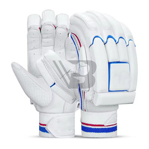 Plain High Quality Cricket Batting <b>Gloves</b> with Customizable Logo <b>PVC</b>/Leather/PC Material Comfortable Fit for All Seasons - Product Image 1