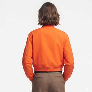 Chaqueta Bomber de Moda para Hombre, Chaqueta Bomber de Vuelo MA1 con Logotipo Personalizado al por Mayor, Chaqueta Bomber de Vuelo de Nailon para Hombre - Product Image 5