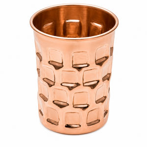 Hammered <b>Copper</b> Tumbler Premium Solid <b>Copper</b> Drinkware Cups India <b>Copper</b> <b>Utensils</b> Manufacturer Wholesale Reusable Pure <b>Copper</b> - Product Image 2