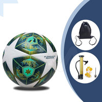 Ballon de football hybride de haute qualité, nouveau design, ballon de football hybride le plus vendu