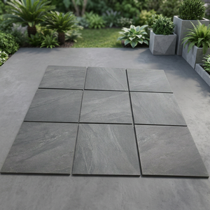 20mm Full Body Porcelain Tiles 600x600mm R11 Heavy Duty Swimming Pool Tile Outdoor <b>Floor</b> Tiles with Lifetime Warranty - Product Image 5