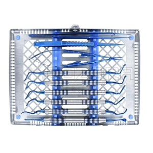 Kit Básico de Cirugía Oral Manual Micro, Set de Cirugía Periodontal, Kit de Instrumentos Dentales de Titanio, Reutilizable, Ecológico, Personalizado - Product Image 4