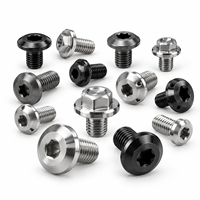 Vis de fixation de disque de frein de moto, boulon à six pans creux Torx à bride, OEM personnalisé