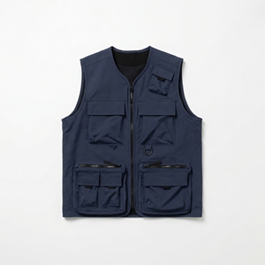 เสื้อกั๊กยุทธวิธีสีน้ำเงินกรมท่า |   เสื้อกั๊กทำงานแบบมีกระเป๋าซิปหลายช่อง |   เสื้อแจ็คเก็ตแขนกุดผ้าตาข่ายระบายอากาศได้ดี |   ผู้ผลิต OEM ตามสั่ง - Product Image 1