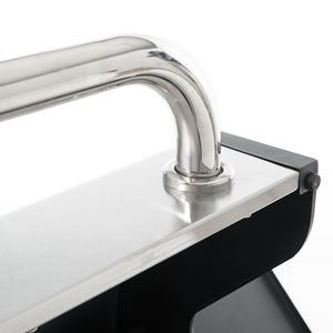 Griglia a Gas propano in acciaio inox a 3 fuochi 37,000 BTU nero argento giardino esterno Patio Barbecue per cucina all'aperto - Product Image 2