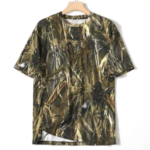 Chemise de chasse à manches longues, séchage rapide, respirante, protection UV, tissu camouflage, mode été. - Product Image 5