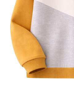 Sudadera Unisex con Bloques de Color y Cierre de Cremallera, Corte Regular, Cuello de Solapa Tejido, Estilo Casual de Otoño - Product Image 6