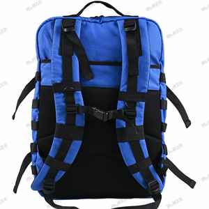 Mochila de gimnasio ligera Unisex, cinturones de cuentas personalizables de poliéster duradero, cremallera impermeable, multicompartimento para adultos, deporte - Product Image 6