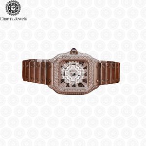 Charm Jewels Luxury Stainless Steel <b>Watch</b> 38mm Round Dial Sapphire Crystal Quartz Movement Women Fashion Design - Product Image 1