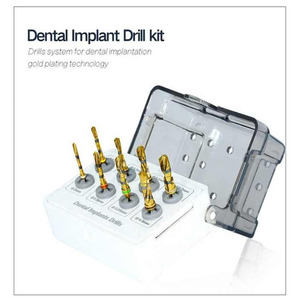 Kit de Extracción de Implantes Dentales de Acero Inoxidable, Brocas Quirúrgicas Manuales, Brocas Dentales Profesionales, Certificación CE - Product Image 3