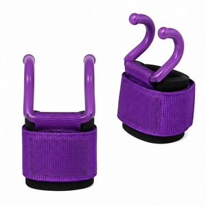 Service OEM – Meilleures ventes : Sangles de poignet réglables en coton robustes avec crochets pour haltérophilie et entraînement, avec option OEM - Product Image 5