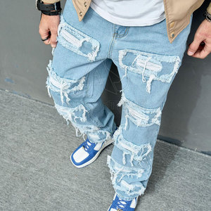 Pantalones Casuales Ligeros de Lona Apilados para Hombre, Diseño de Última Generación, Servicio OEM, Cómodos, Calidad Premium, 100% Algodón, Ecológicos - Product Image 4
