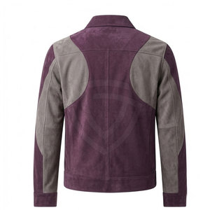 Contemporary <b>Suede</b> <b>Leather</b> <b>Jacket</b> With Luxury Finish Tailored Construction And Premium Comfort For Casual Streetwear And Travel - Product Image 2