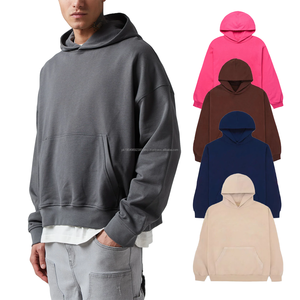 Sudadera con Capucha Gráfica Vintage de Moda para Hombre, Sudadera de Algodón Grueso, Estilo Hip-Hop Urbano, Diseño Personalizado Disponible - Product Image 1