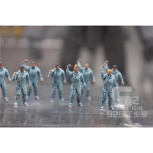 1/144 <b>Scale</b> Military Soldier <b>Mini</b> Figure Set 20 PCS High Precision Resin Diorama Scene Display Model DIY Toy Model Toy - Product Image 2