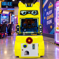 Machine de jeu d'arcade électronique miniature pour enfants, à monnayeur, avec garantie d'un an, construction en métal et acrylique, 110V/220V