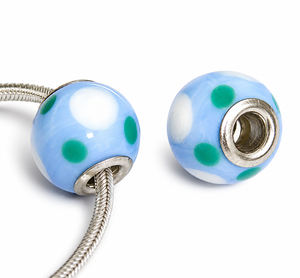 Wholesale Handmade Yellow Lampwork Glass Disc <b>Beads</b> 11x18mm Large Hole <b>Crystal</b> <b>Beads</b> for <b>Bracelet</b>, Necklace, Pendant & Earring - Product Image 1