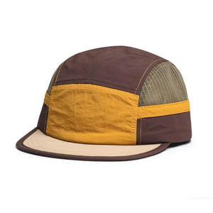 หมวกแก๊ป 5 แผงสำหรับผู้ชายและผู้หญิง วัสดุไนลอนตาข่ายแห้งเร็ว เหมาะสำหรับการตั้งแคมป์ กีฬากลางแจ้ง และสวมใส่ลำลองทุกวัน - Product Image 2