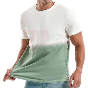 Camiseta de Hombre Casual de Algodón con Cuello Redondo y Manga Corta, Corte Holgado, Estilo Urbano, Venta al Por Mayor, Personalizable - Product Image 1