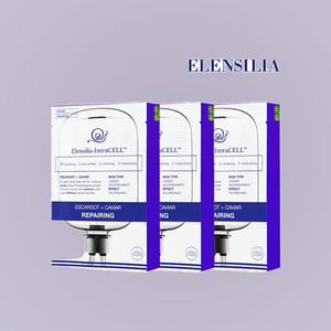 Masque coréen en feuille ELENSILIA Ellensilla Intracell Mask Pack Caviar 30 feuilles, masque facial en feuille, masque facial en feuille d'or - Product Image 6