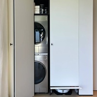 Meuble de rangement complet et moderne pour buanderie Senger avec évier intégré