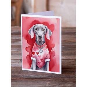 การ์ดอวยพรวันวาเลนไทน์พร้อมซองจดหมายขนาด5x7แปลกๆมีขนาด A7ที่บรรจุ8ใบ - Product Image 2