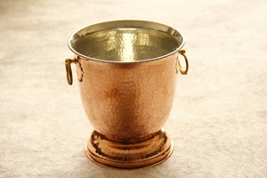 Lavish Gold Hammered Design Mirror Finished <b>Ice</b> Tubs Perfect For <b>Garden</b> Events And Adding Premium Decorative Look To Bar Counter - Product Image 2