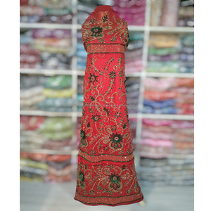 Robe africaine George Wrapper faite à la main dans un design luxueux vêtements en soie pour toutes les saisons-pour l'été, le printemps, l'hiver et les fêtes - Product Image 6