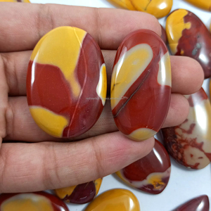 Free Shape Loose Polished Mookaite Jasper Gemstone for DIY Silver Jewelry Making - Product Image 2