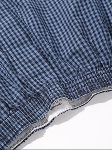 Shorts à carreaux pour hommes, shorts décontractés faciles et polyvalents, shorts de loisirs pour l'intérieur, confortables et respirants - Product Image 4