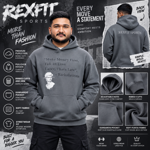 Men's Winter <b>Grey</b> Washed Pullover Hoodie Graphic Heavyweight Fleece Oversized Streetwear <b>Sweatshirt</b> Custom OEM Wholesale Apparel - Product Image 6