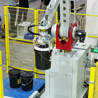Palettiseur robotisé Wanerx 50 kg pour fûts, machine d'emballage automatique, bras robotisé industriel, empileur pour l'emballage alimentaire