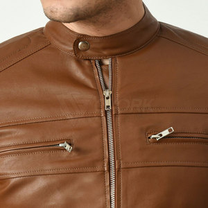 Veste en cuir pour homme à bas prix, grande taille, style décontracté, en cuir véritable, veste d'hiver tendance, fabriquée au Pakistan - Product Image 6