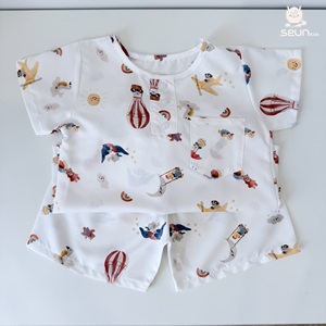 Conjunto Casual de Verano para Niños, Ropa Infantil al por Mayor, Transpirable y Suave, Conjuntos Infantiles de Alta Calidad, Prenda Vietnamita, Comodidad Durante Todo el Día - Product Image 4