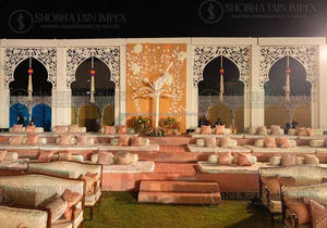 กรอบโลหะออกแบบสำหรับตกแต่งงานแต่งงาน - Product Image 4