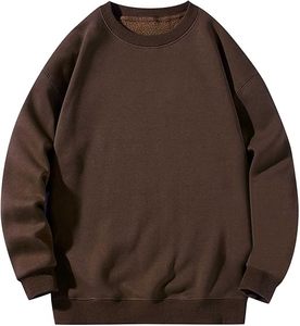 Sudadera Extra Grande de Moda, Color Liso, Suave, Cálida y Cómoda, Ropa Casual Urbana para Hombres y Mujeres - Product Image 1