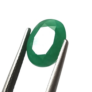 Esmeralda Zambiana Natural de Alta Calidad, 3.30 Quilates, Corte Ovalado, Sin Tratar, Facetada, Piedra Preciosa Suelta de 8.7X11 mm para Joyería - Product Image 3